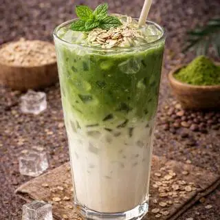 Hình ảnh Matcha Sữa Yến Mạch (Matcha Nhật + Sữa Oatside