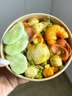 Hình ảnh Mì trộn đặc biệt nhiều topping 2 mì
