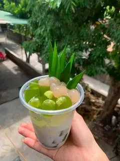 Hình ảnh Sữa chua thạch phô mai lá nếp