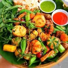 Hình ảnh combo 1 viên chiên nước  mắm vừa  + Pepsi 