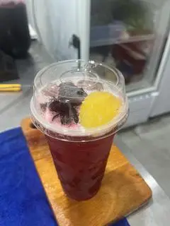 Hình ảnh trà đào atiso đỏ