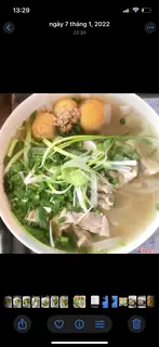 Hình ảnh Phở nước đùi + Thêm Trứng Lòng Đào