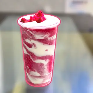 Hình ảnh Bông Tuyết Thanh Long Đỏ Kem Cheese