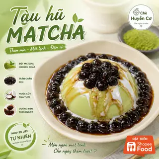Hình ảnh Tàu hũ matcha
