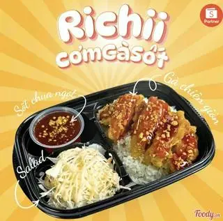 Hình ảnh Cơm má đùi sốt chua ngọt