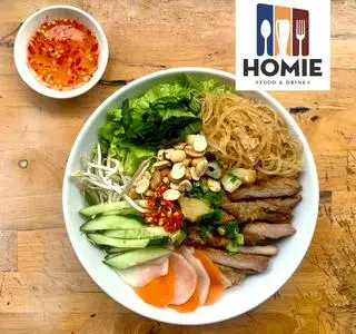 Hình ảnh Bún thịt nướng truyền thống