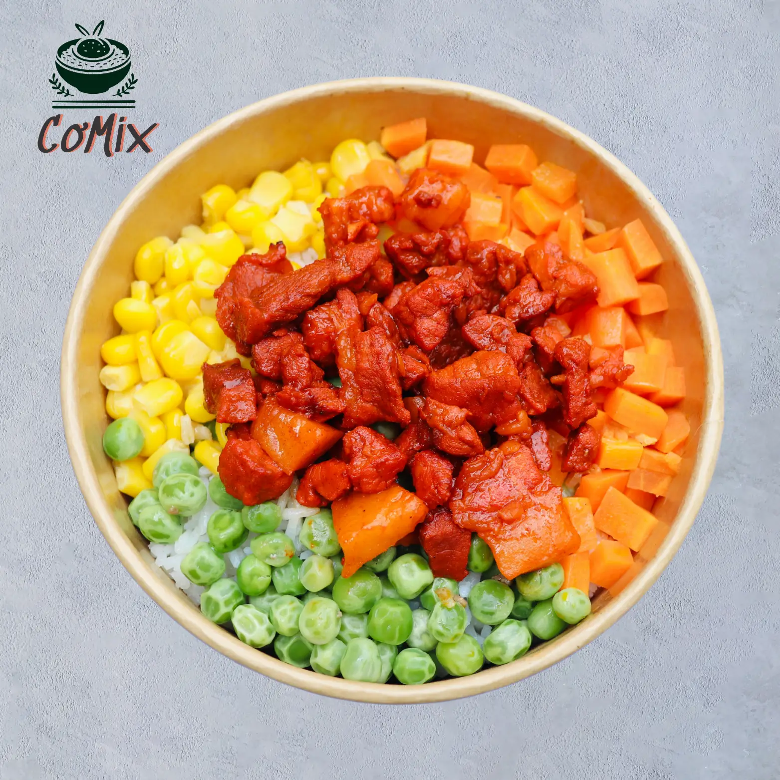 Hình ảnh Cơm Trộn Xá Xíu