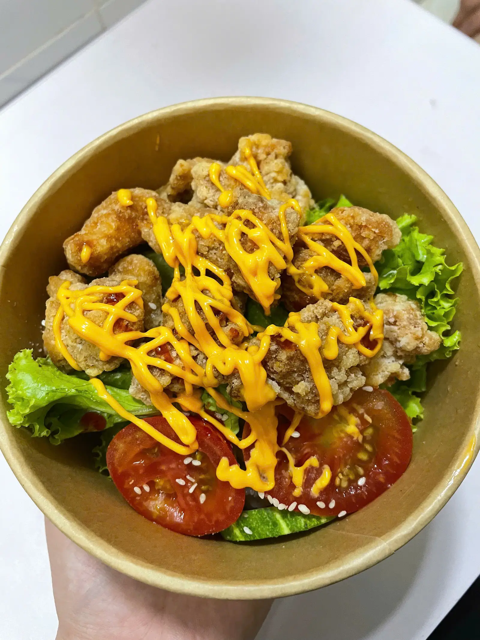 Hình ảnh Cơm gà sốt phô mai