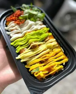 Hình ảnh CUỐN sốt me - 10 trứng cút - bơ cốm chà bông khô bò