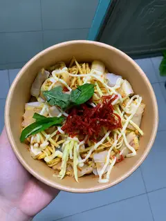 Hình ảnh Bánh Tráng Cuộn Nhỏ Trộn