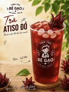 Hình ảnh Trà atiso đỏ hạt đác