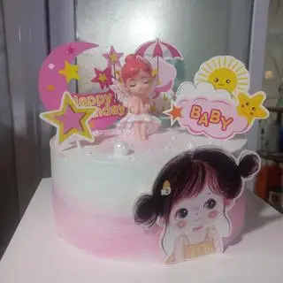 Hình ảnh bánh kem bé gái sz 15
