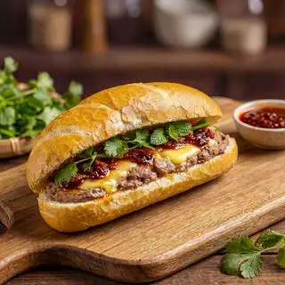 Hình ảnh Bánh Mì Bơ Pate 