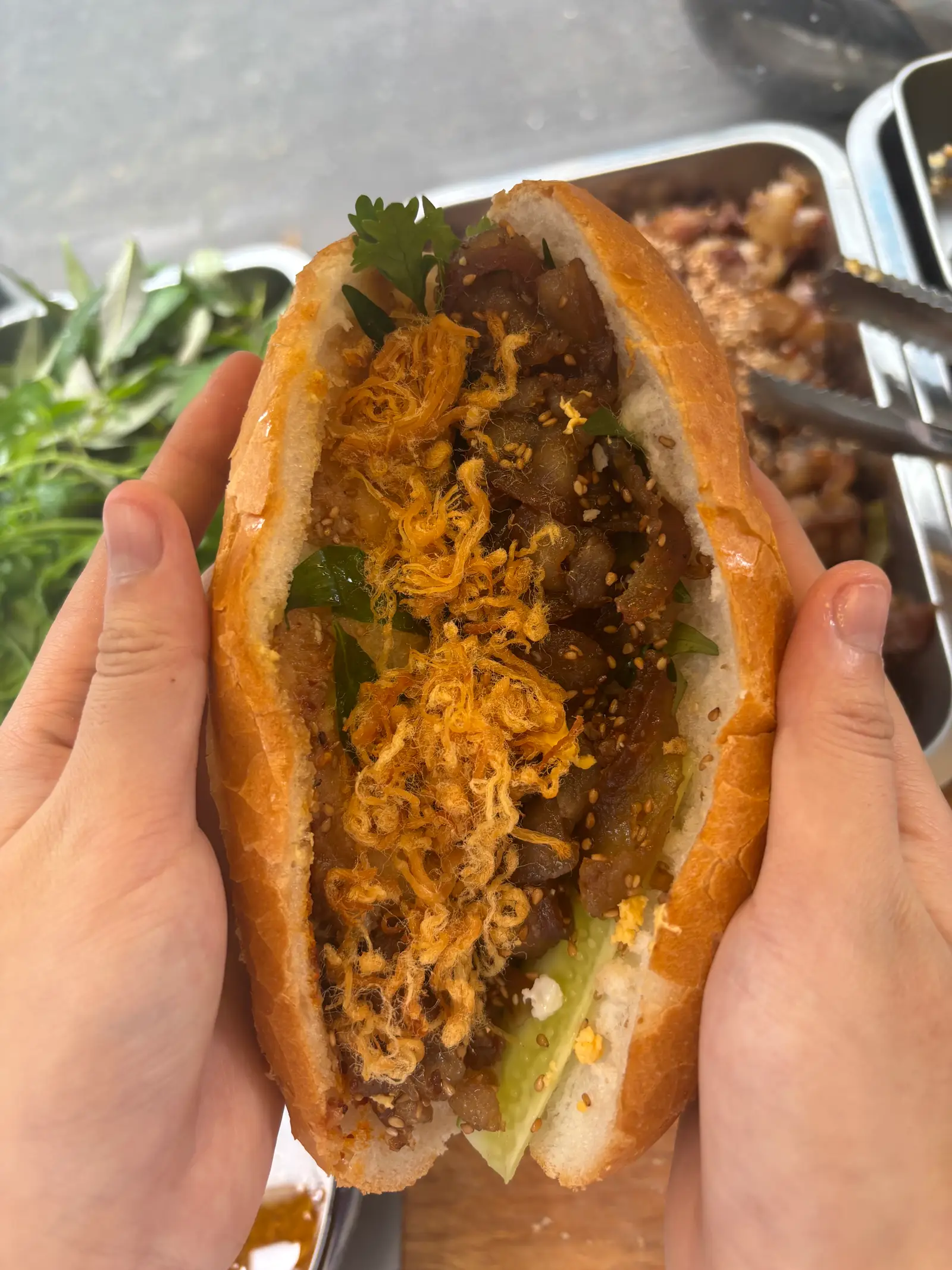 Hình ảnh Bánh mì Xíu chà bông