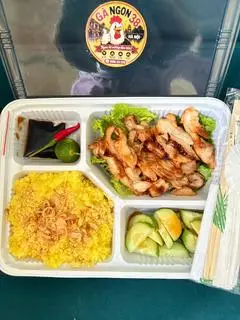 Hình ảnh Xôi gà xá xiu