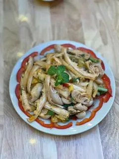 Hình ảnh Phèo Non Xào Cải Chua