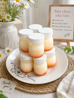 Hình ảnh Sữa chua hủ vị xoài