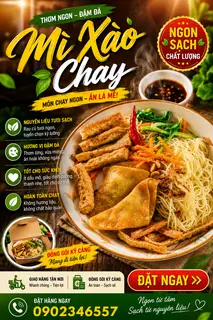 Hình ảnh Mì xào chay - 1 phần