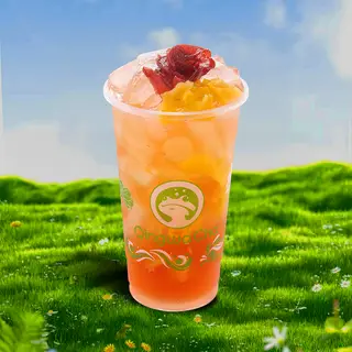 Hình ảnh Trà Olong Mận Đào (Size L 700ml)