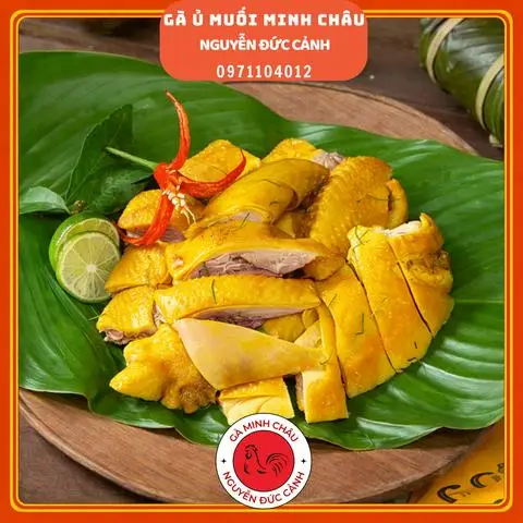 Hình ảnh Gà ủ muối nửa con ăn mát