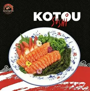 Hình ảnh Sashimi 22 miếng cá hồi Nauy 5 miếng Sò đỏ