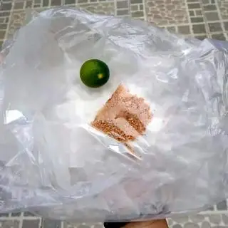 Hình ảnh Bánh tráng muối tắc