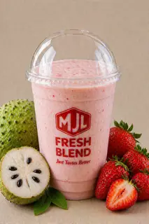 Hình ảnh Sinh Tố Mãng cầu & Dâu ( Soursop & Strawberry Smoothie)