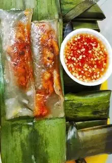 Hình ảnh Set 10 bánh bột lọc lá chín - Nhân tép đồng 