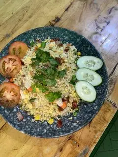 Hình ảnh Cơm chiên dương châu xá xíu  - canh 