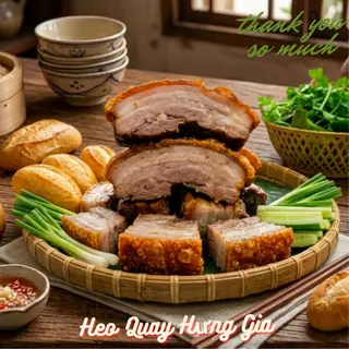 Hình ảnh HEO  QUAY DA DÒN 500 GRAM