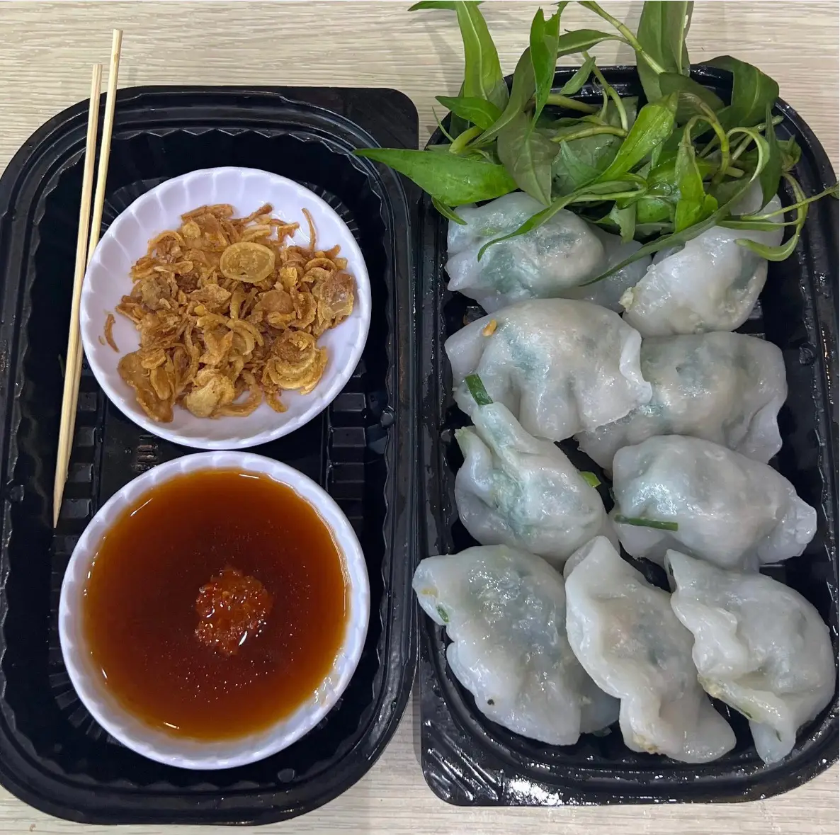 Hình ảnh Há Cảo Thịt Hẹ (8 viên)