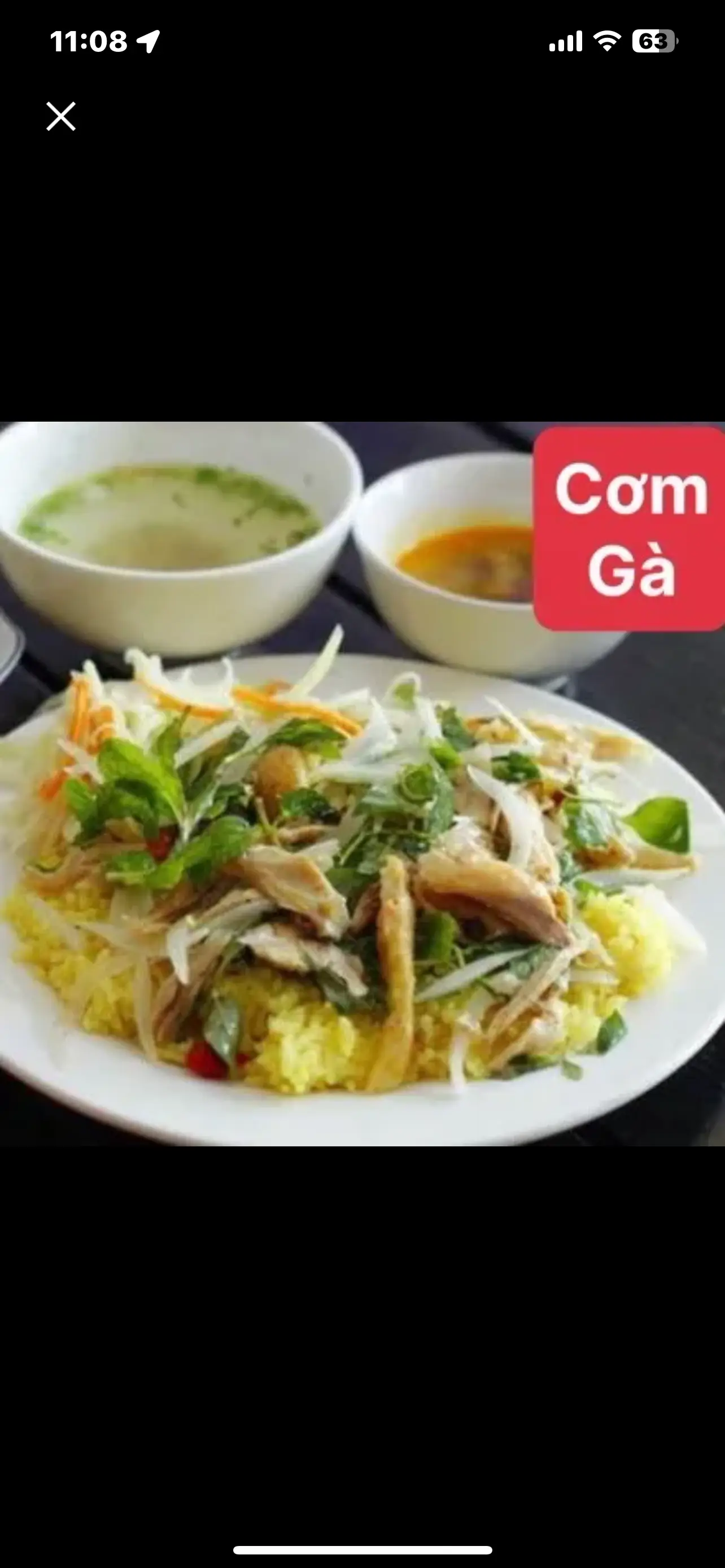 Hình ảnh Cơm gà xé