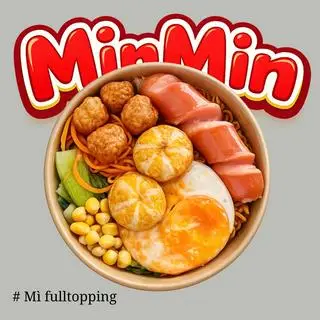 Hình ảnh Mì trộn Indomie Trứng cá viên xúc xích