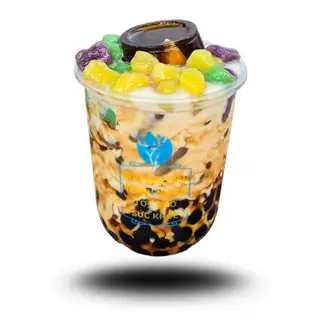Hình ảnh Combo 2 [Thạch Phô Mai, Khoai Dẻo, Trân Châu Đen]