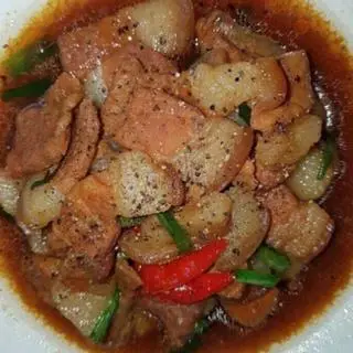 Hình ảnh Cơm thịt kho tiêu