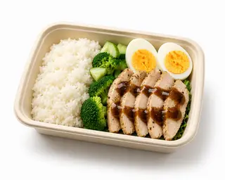 Hình ảnh Cơm gà sốt tiêu đen