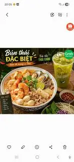 Hình ảnh bún Thái đặc biệt  