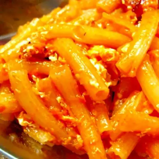 Hình ảnh Nui xào trứng trộn