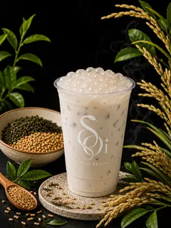 Hình ảnh Trà Sữa Gạo Rang ( Best seller)