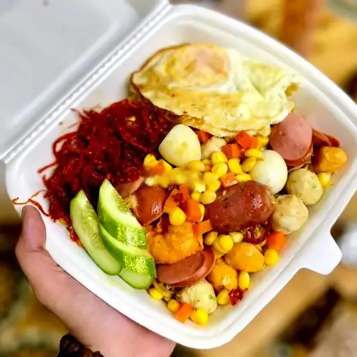 Hình ảnh Mì trộn full topping