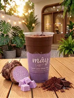 Hình ảnh Khoai Môn Latte Cacao