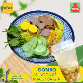 Hình ảnh Combo Cơm Gà Lòng Mề + 01 Sen Dừa Nguyên Chất