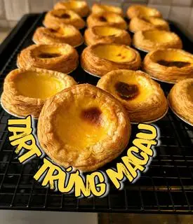 Hình ảnh Combo 4 bánh Tart trứng Macau truyền thống