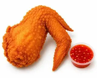Hình ảnh Cánh gà rán + sốt mật ong ngọt