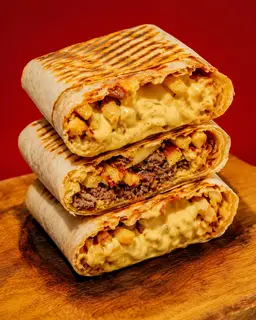 Hình ảnh tacos bò xào bơ tỏi size M