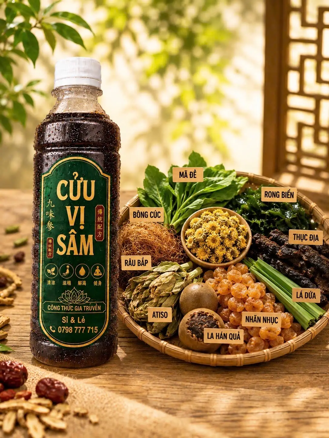 Hình ảnh Cửu vị sâm