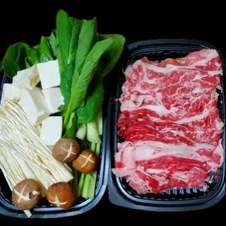Hình ảnh Lẩu bò Mỹ nhúng rong biển kiểu Nhật