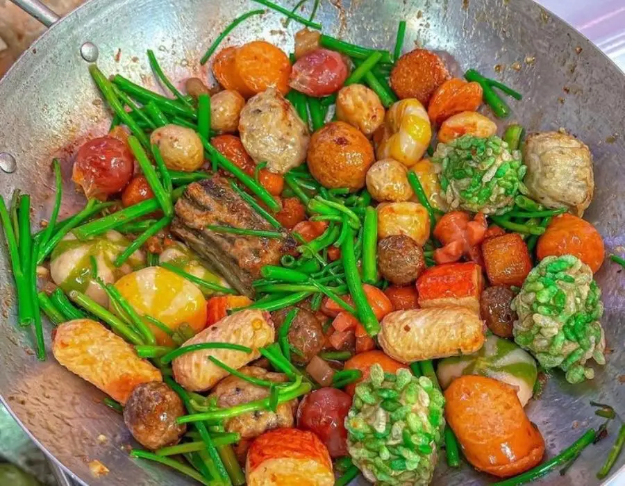 Hình ảnh Combo chiên SỐT MẮM TỎI - "LỚN"