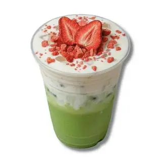 Hình ảnh Matcha Dâu Sấy Kem Mặn 