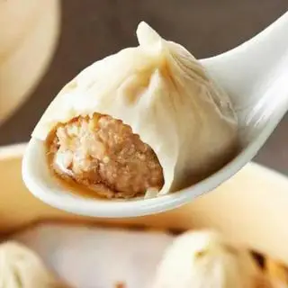 Hình ảnh tiểu long bao - 1 phần 3 bánh ( có nước súp)